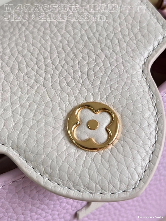 FS CHEAP MINI-21*14*8CM VUITTON CAPUCINES LOUIS 0809